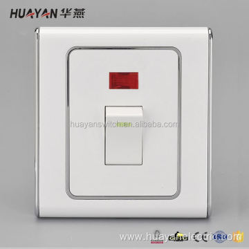 Resistance 250V Pc Panel Electrical Wall Switch